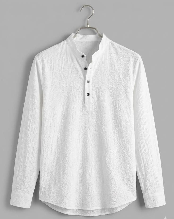 Mandarin Collar Shirt